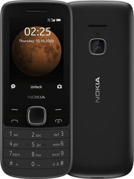Grote foto nokia 225 dual sim zwart achterkant van de telefoon heeft soort krasjes vlekjes geen diepe k telecommunicatie toebehoren en onderdelen