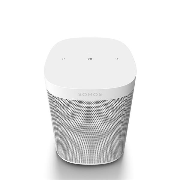 Grote foto sonos one sl draadloze speaker kleur wit audio tv en foto luidsprekers