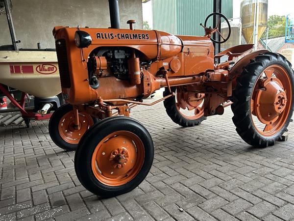 Grote foto trekker tractor oltimer allis chalmers agrarisch tractoren oldtimers