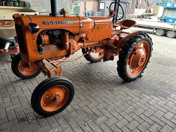 Grote foto trekker tractor oltimer allis chalmers agrarisch tractoren oldtimers