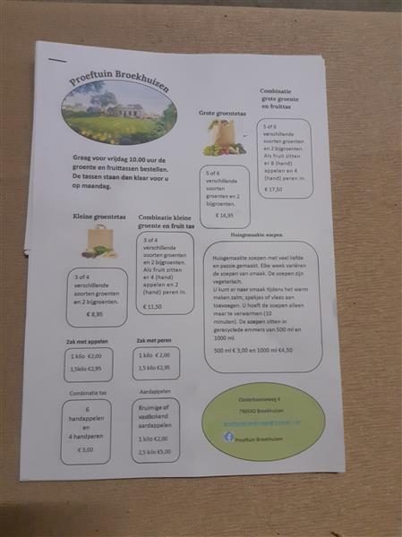 Grote foto groente tassen diversen levensmiddelen