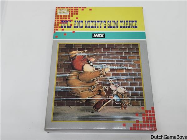 Grote foto msx bull and mighty slim chance spelcomputers games overige games