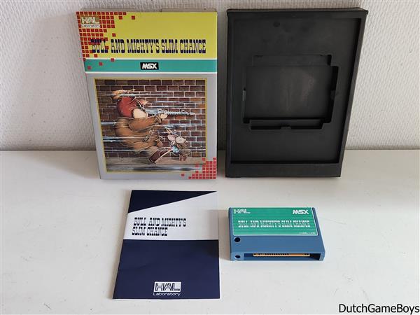 Grote foto msx bull and mighty slim chance spelcomputers games overige games