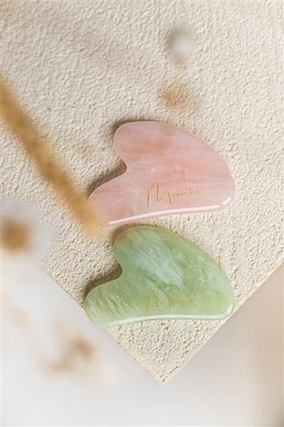 Grote foto gua sha facial tool rose quartz beauty en gezondheid lichaamsverzorging