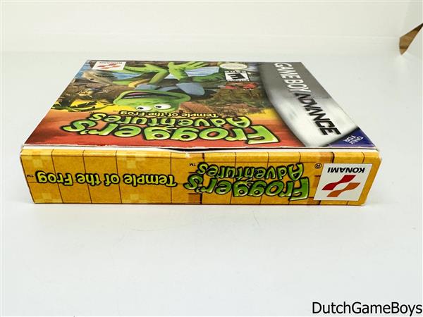 Grote foto gameboy advance gba frogger adventure temple of the frog usa spelcomputers games overige nintendo games