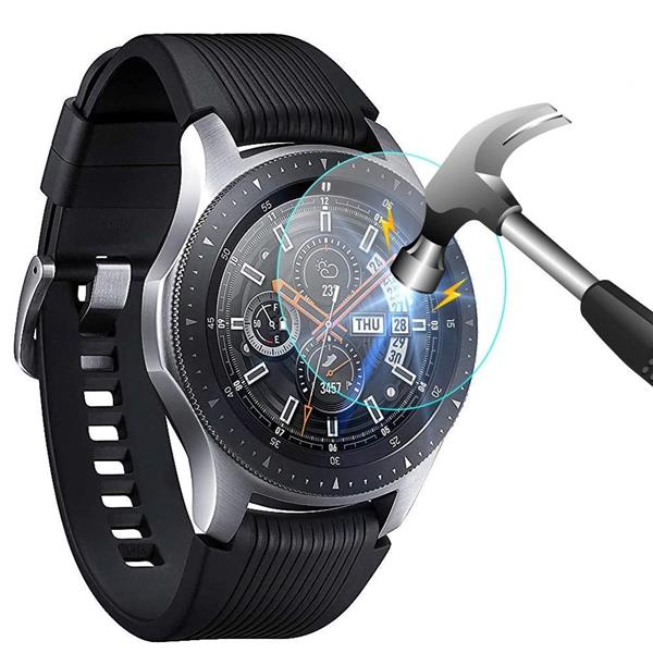 Grote foto drphone galaxy watch 3 45mm gear s3 glas screenprotector tempered glass glazen gehard transpara telecommunicatie mobieltjes