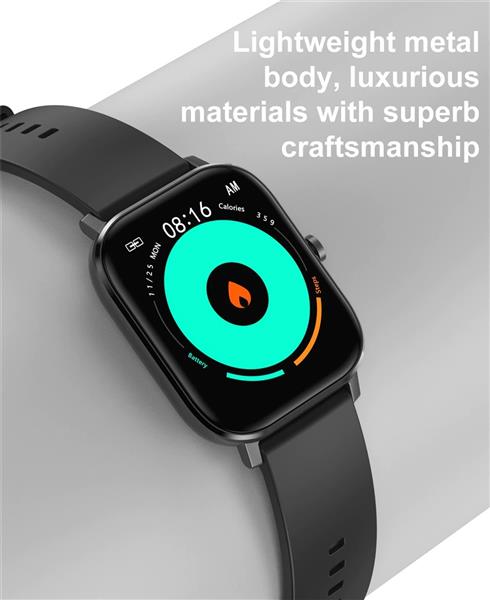 Grote foto drphone gte3 smartwatch ip67 hartslagmeter stappenteller bloeddrukmeter sportfuncties no kleding dames horloges