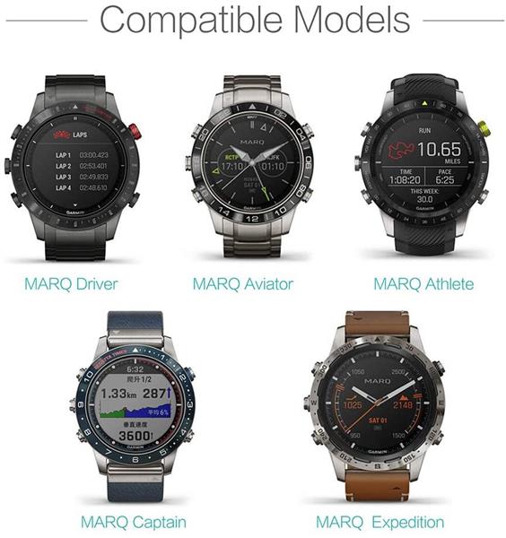 Grote foto drphone smartwatch oplader usb oplaadkabel geschikt voor garmin marq atlete aviator captain d kleding dames horloges