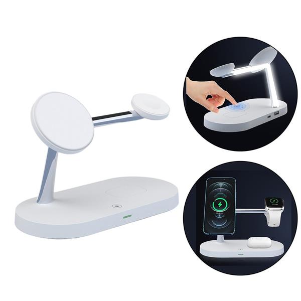 Grote foto drphone legend8 5 in 1 15w draadloze oplaadstation geschikt voor magsafe apple iphone 12 a telecommunicatie opladers en autoladers