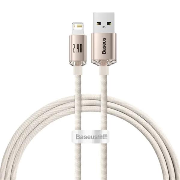 Grote foto usb oplaadkabel voor iphone lightning 2 meter gevlochten nylon tangle resistant oplader data k telecommunicatie opladers en autoladers