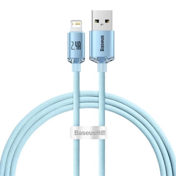 Grote foto usb oplaadkabel voor iphone lightning 1.2 meter gevlochten nylon tangle resistant oplader data telecommunicatie opladers en autoladers