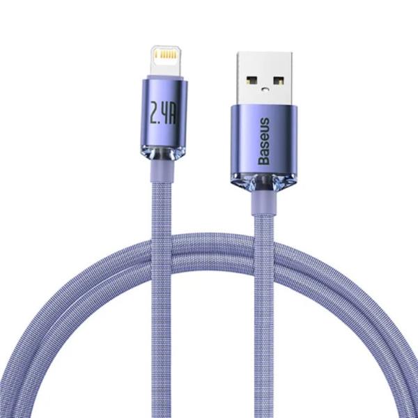 Grote foto usb oplaadkabel voor iphone lightning 2 meter gevlochten nylon tangle resistant oplader data k telecommunicatie opladers en autoladers