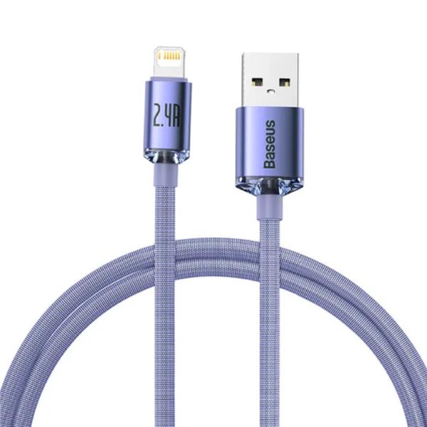 Grote foto usb oplaadkabel voor iphone lightning 1.2 meter gevlochten nylon tangle resistant oplader data telecommunicatie opladers en autoladers