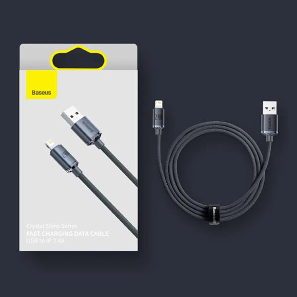 Grote foto usb oplaadkabel voor iphone lightning 1.2 meter gevlochten nylon tangle resistant oplader data telecommunicatie opladers en autoladers