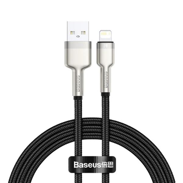 Grote foto usb oplaadkabel voor iphone lightning 1 meter gevlochten nylon tangle resistant oplader data k telecommunicatie opladers en autoladers