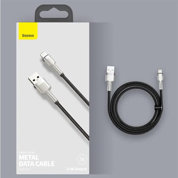 Grote foto usb oplaadkabel voor iphone lightning 2 meter gevlochten nylon tangle resistant oplader data k telecommunicatie opladers en autoladers