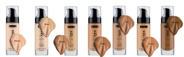 Grote foto mk pro confort foundation spf 15 nude l4 beauty en gezondheid make up sets