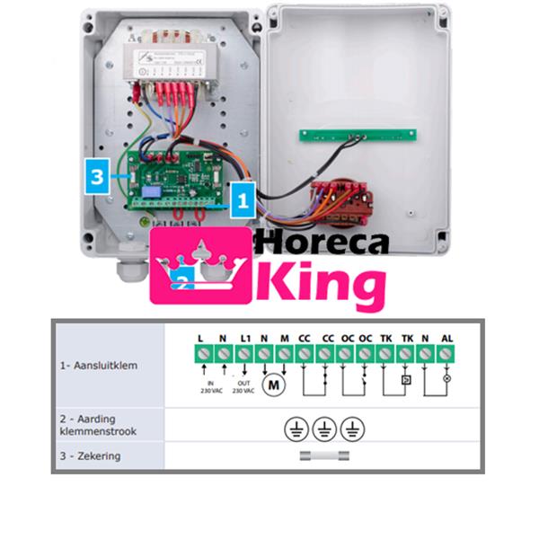 Grote foto 5 standenregelaar thermisch beveiligd 5.0 amp re 230 volt doe het zelf en verbouw luchtverdeeltechniek