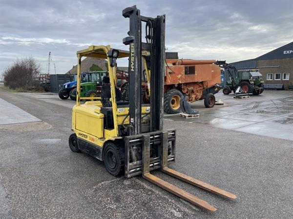 Grote foto hyster 3 ton electrisch agrarisch heftrucks