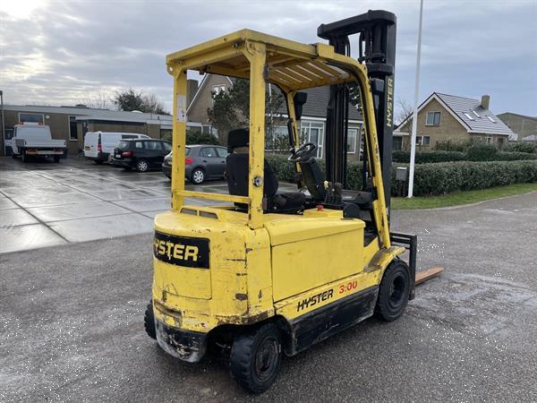 Grote foto hyster 3 ton electrisch agrarisch heftrucks