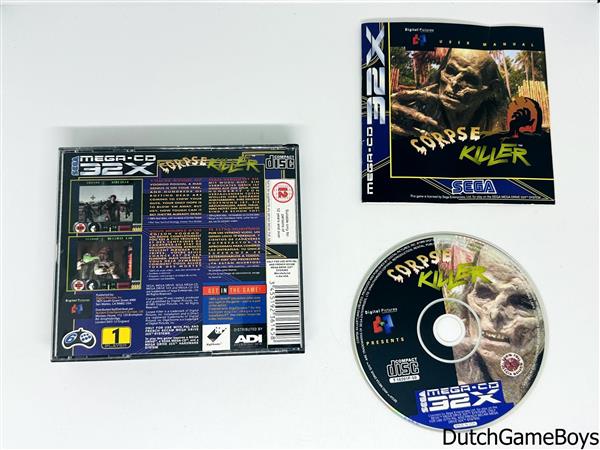 Grote foto mega cd sega 32x corpse killer spelcomputers games overige games