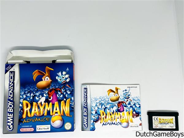 Grote foto gameboy advance gba rayman advance eur spelcomputers games overige nintendo games