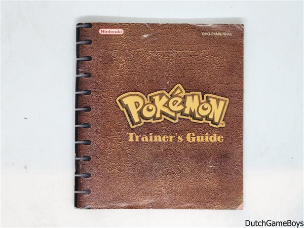 Grote foto gameboy classic pokemon trainer guide nhau manual spelcomputers games overige nintendo games