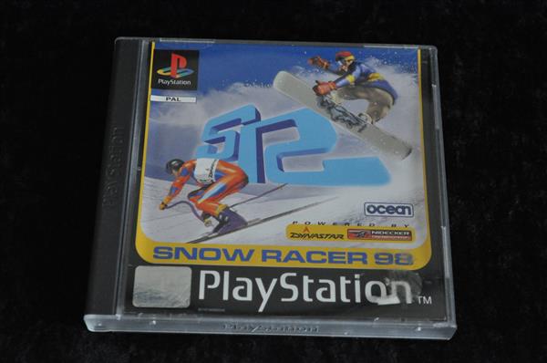 Grote foto snow racer 98 playstation 1 ps1 spelcomputers games overige playstation games