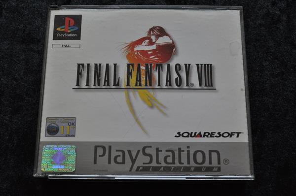 Grote foto final fantasy viii 8 playstation 1 ps1 platinum spelcomputers games overige playstation games