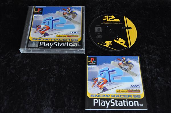Grote foto snow racer 98 playstation 1 ps1 spelcomputers games overige playstation games