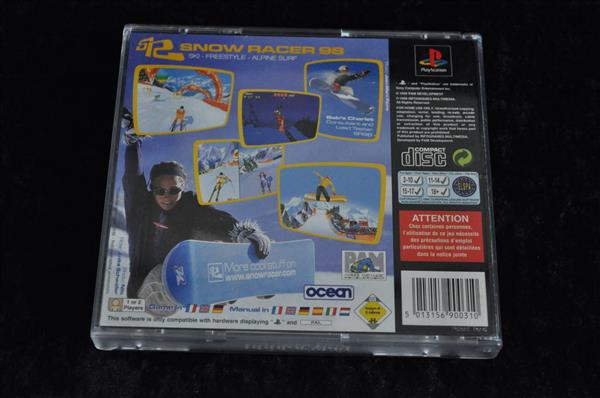 Grote foto snow racer 98 playstation 1 ps1 spelcomputers games overige playstation games