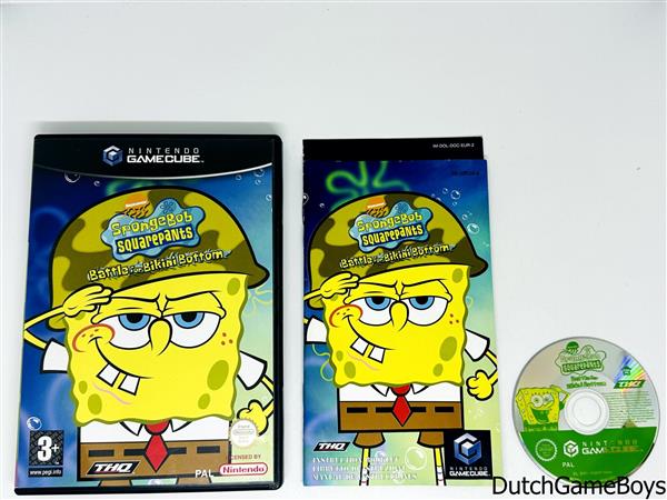 Grote foto nintendo gamecube spongebob squarepants battle for bikini bottom eur spelcomputers games overige nintendo games