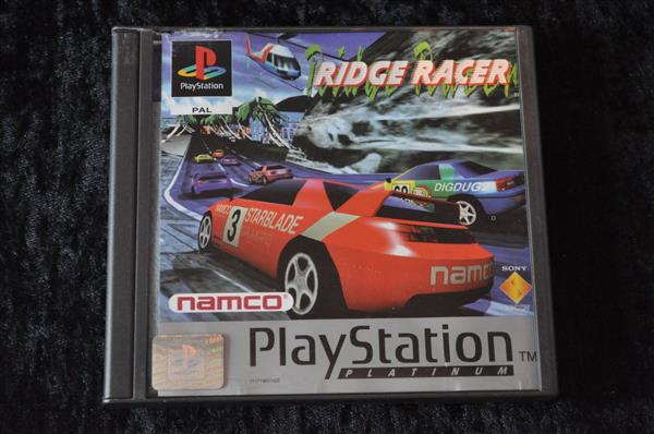 Grote foto ridge racer playstation 1 ps1 platinum spelcomputers games overige playstation games