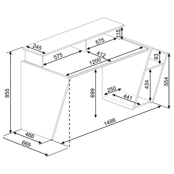 Grote foto gamebureau y antraciet trasman huis en inrichting stoelen