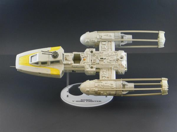 Grote foto vintage star wars y wing ship stand verzamelen speelgoed