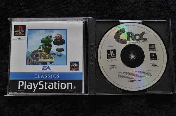 Grote foto croc legend of the gobbos playstation 1 ps1 classics spelcomputers games overige playstation games