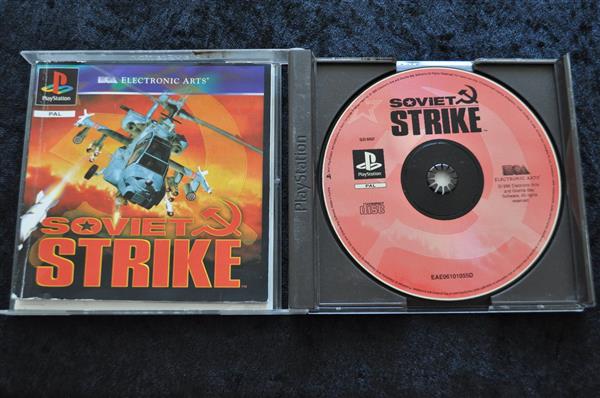 Grote foto soviet strike playstation 1 ps1 spelcomputers games overige playstation games