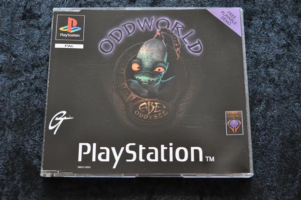 Grote foto oddworld abe oddysee playable demo playstation 1 spelcomputers games overige playstation games