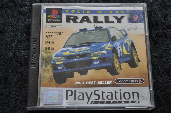 Grote foto colin mc rae rally playstation 1 ps1 platinum spelcomputers games overige playstation games