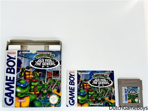 Grote foto gameboy classic turtles ii back from the sewers noe 1 spelcomputers games overige nintendo games