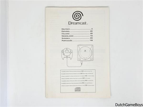 Grote foto instruction manual sega dreamcast spelcomputers games overige games
