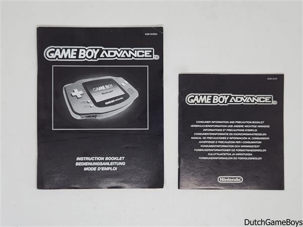 Grote foto instruction booklet nintendo game boy advance eur spelcomputers games overige games