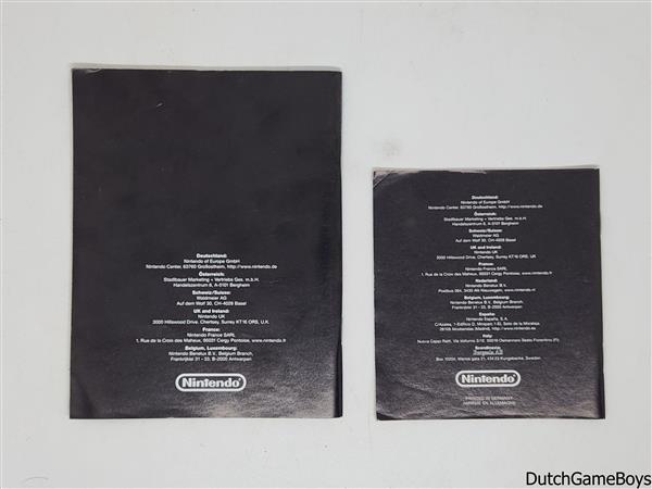 Grote foto instruction booklet nintendo game boy advance eur spelcomputers games overige games