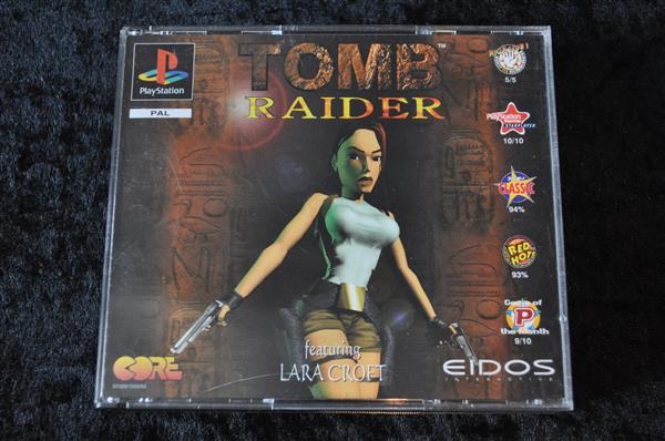 Grote foto tomb raider playstation 1 ps1 big box pal spelcomputers games overige playstation games