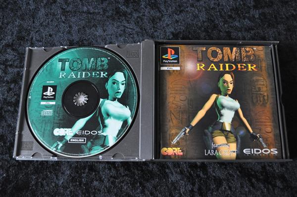 Grote foto tomb raider playstation 1 ps1 big box pal spelcomputers games overige playstation games