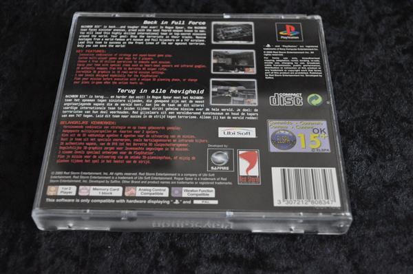 Grote foto tom clancy rainbow six rogue spear playstation 1 ps1 spelcomputers games overige playstation games