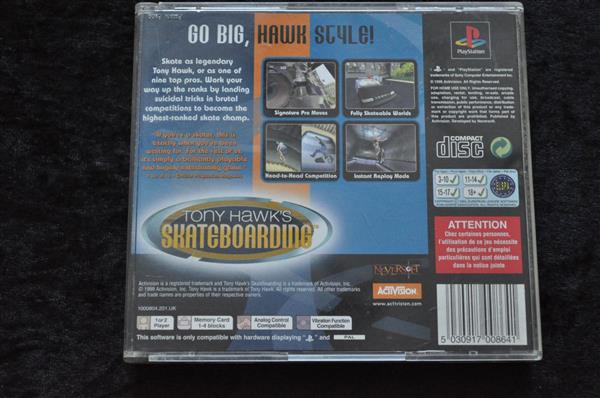 Grote foto tony hawk skateboarding playstation 1 ps1 spelcomputers games overige playstation games