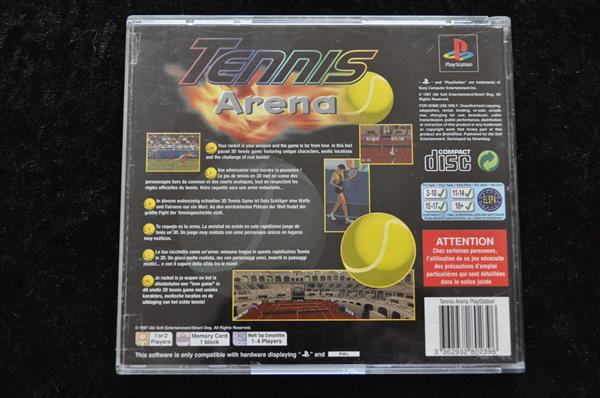 Grote foto tennis arena playstation 1 ps1 spelcomputers games overige playstation games