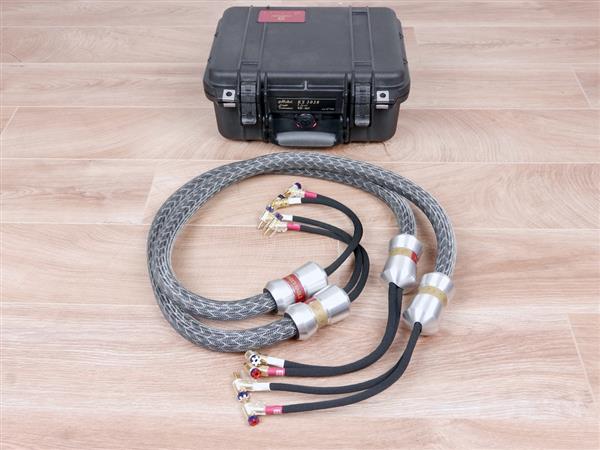 Grote foto kimber kable select ks 3038 ag highend silver audio speaker cables 1 5 metre audio tv en foto onderdelen en accessoires