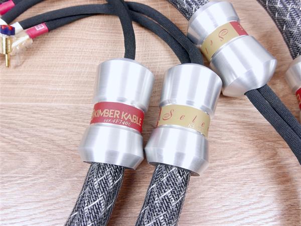 Grote foto kimber kable select ks 3038 ag highend silver audio speaker cables 1 5 metre audio tv en foto onderdelen en accessoires